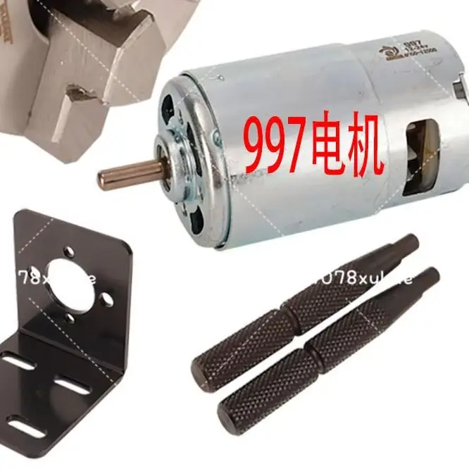 Miniature Lathe Woodworking Buddha Bead Machine 63 4 Claws Chuck Spindle Large Through Hole 65 3-jaw 80 Spindle Clamp