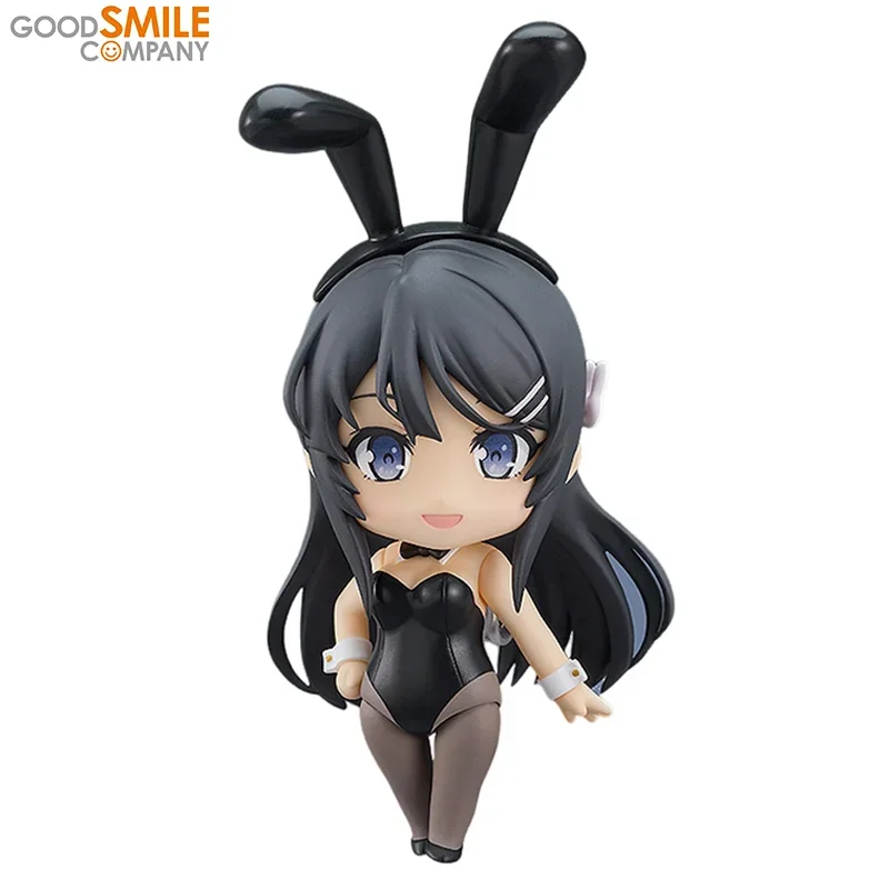

В наличии Good Smile GSC Rascal Does Not Dream Mai Sakurajima Nendoroid Bunny Girl Ver. 2417 Аниме-фигурка, модель для сборки, игрушка, подарок