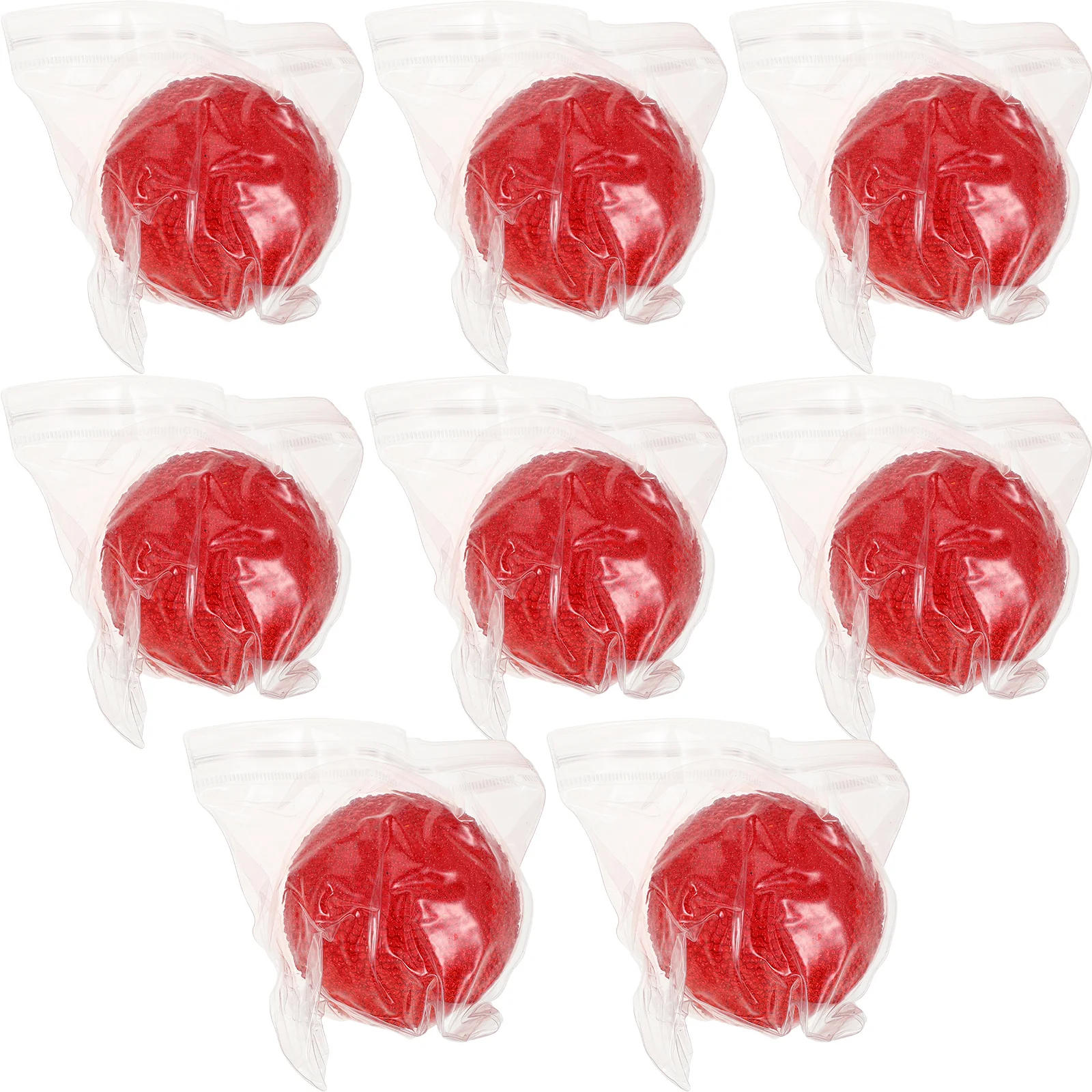 8 pezzi di simulazione di frutta di cera Squishy antistress Spremere Fidget Desktop Rilassamento Frutta artificiale decorativa