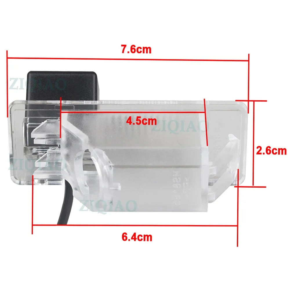 ZIQIAO for Nissan Qashqai Dualis J10 J11 Juke F15 Kicks P15 Primera P12 Sentra Almera X-Trail Versa Sedan Rear View Camera HS118