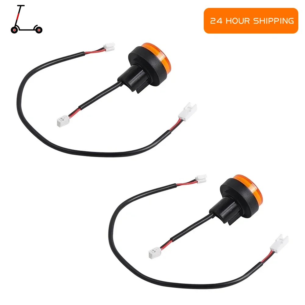 

Durable LED Turn Signal Lights For Electric Scooter Safety Warning Direction Lights Turning Scooter Lights Accessories