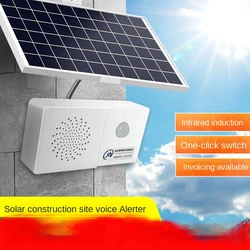 Solar edifício local perto buraco lateral de seguro voz lembretes infravermelho corpo humano indução impermeável transmite o chifre