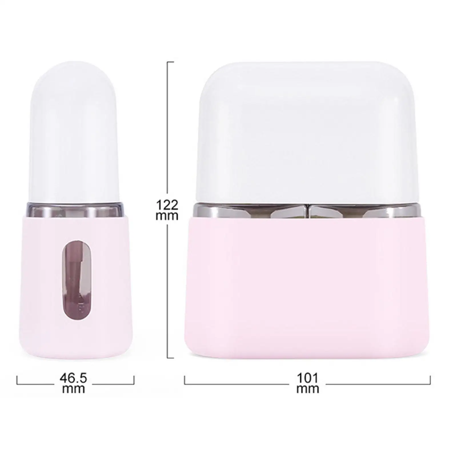 

4Pcs Travel Makeup Bottle Liquid Sprayer 50ml Travel Small Bottles Leakproof Reusable Refillable for Lotion Toiletries