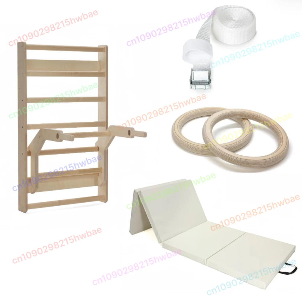 

Регулируемая эластичная стойка для йоги из цельного дерева, стойка для домашних тренировок, подтягивающая стойка для ребер, горизонтальная стойка, параллельный бар