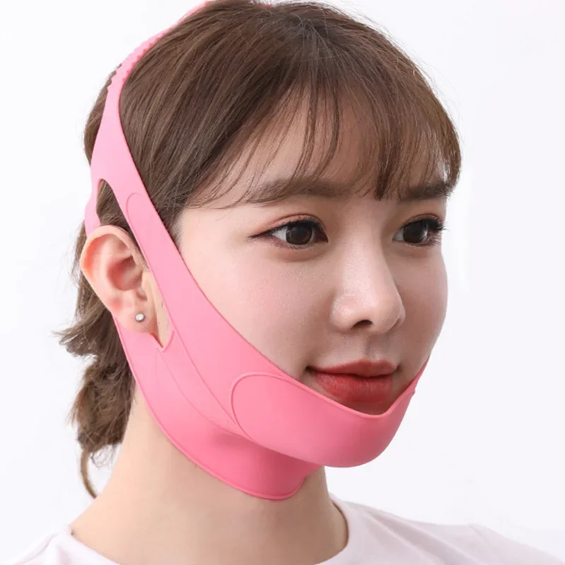 New Delicate Face Neck Wrinkle Breathable Removal Slimming Mask Double Chin Lifting Face Firming Sleep Band Face Bandage