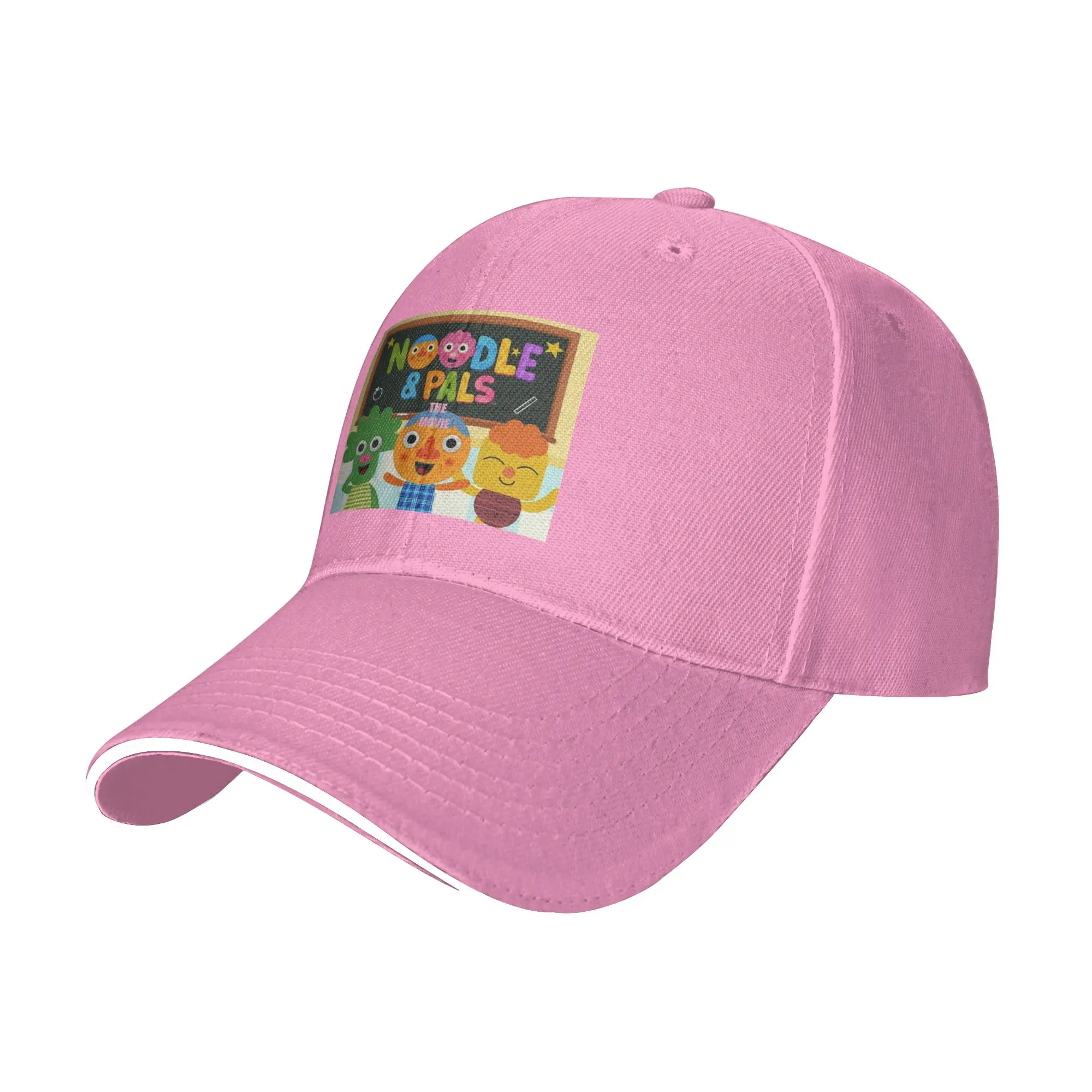 Noodle and Pals Micro Super Simple Cool Cap Casual Baseball Caps Adjustable Hat Hip Hop Summer Unisex Baseball Hats Customizable