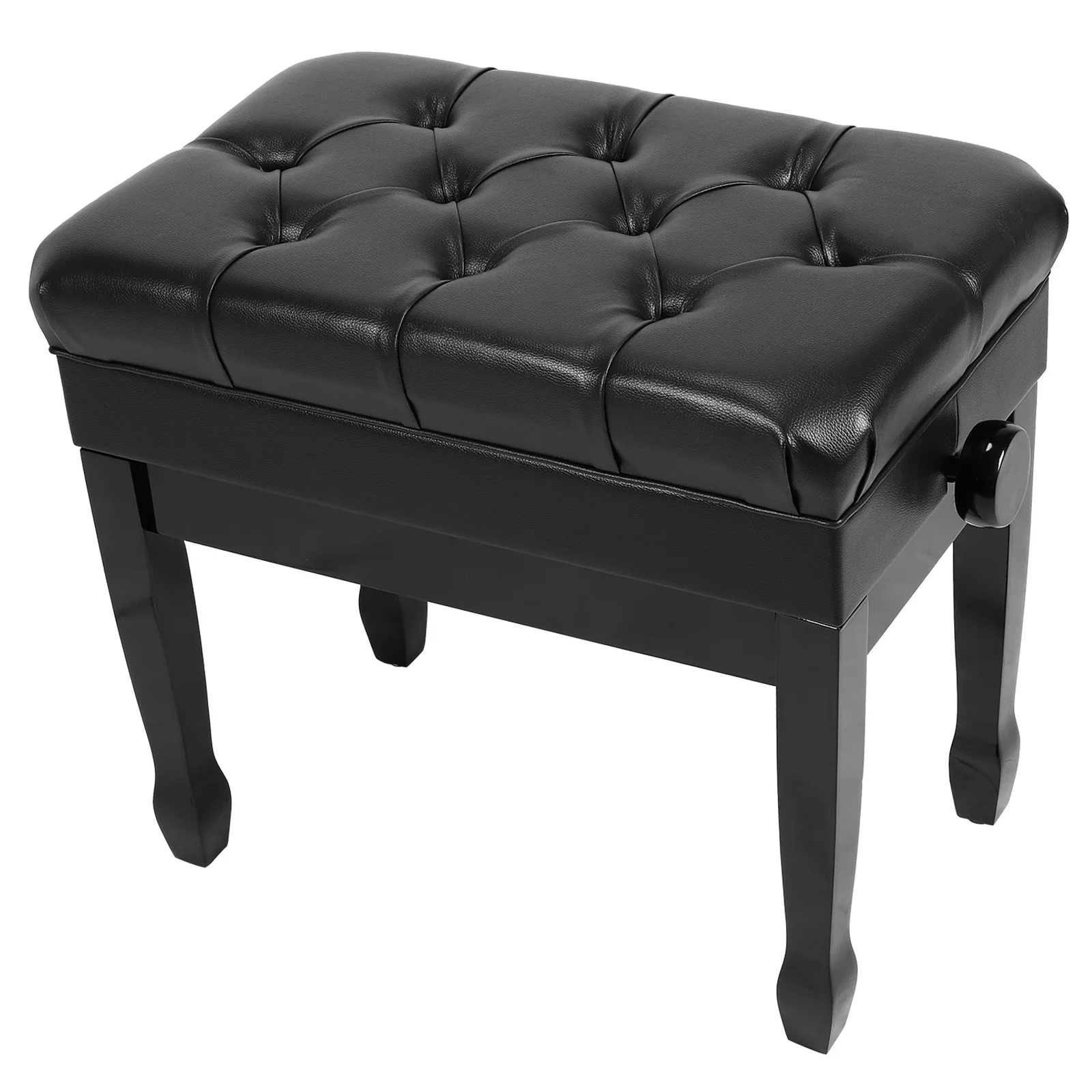 

Heavy Duty Keyboard Piano Seat with Bookcase Large Music Playing Benches Breathable for Home/Music Room/Classroom