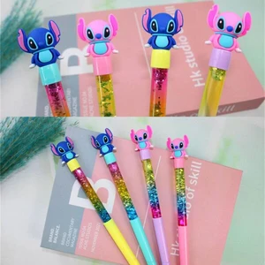 Disney-Ponta Neutral Pen, Kawaii Anime, Student School Material, Stationery, Examination, Pen Press, Gifts Toy Girls, Random One 10 Main Sales Disney Pen - №1