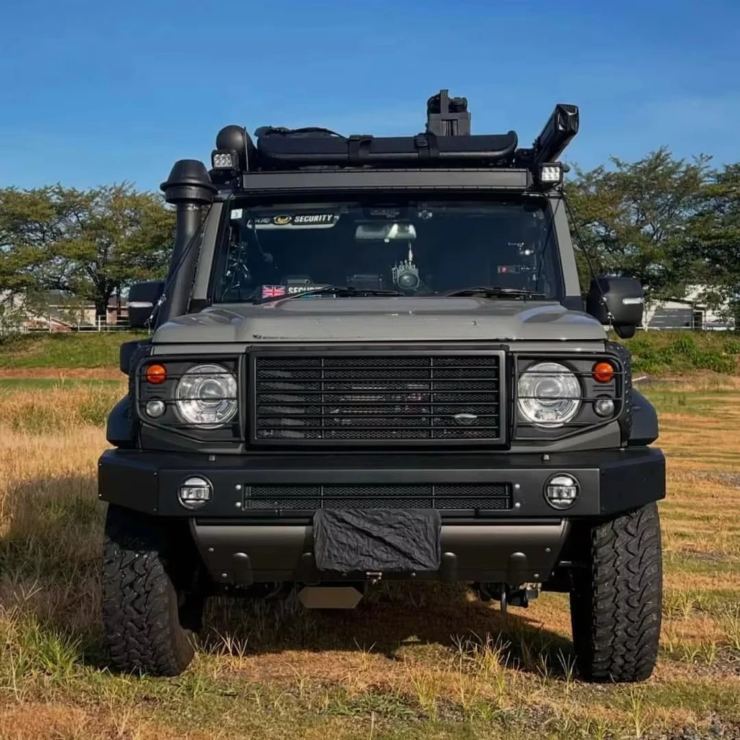 بيع المصنع مباشرة لـ Jimny JB74 JB64 غطاء محرك من ألياف الكربون بنمط DAMD مخصص ترقية مسامير حالة جديدة