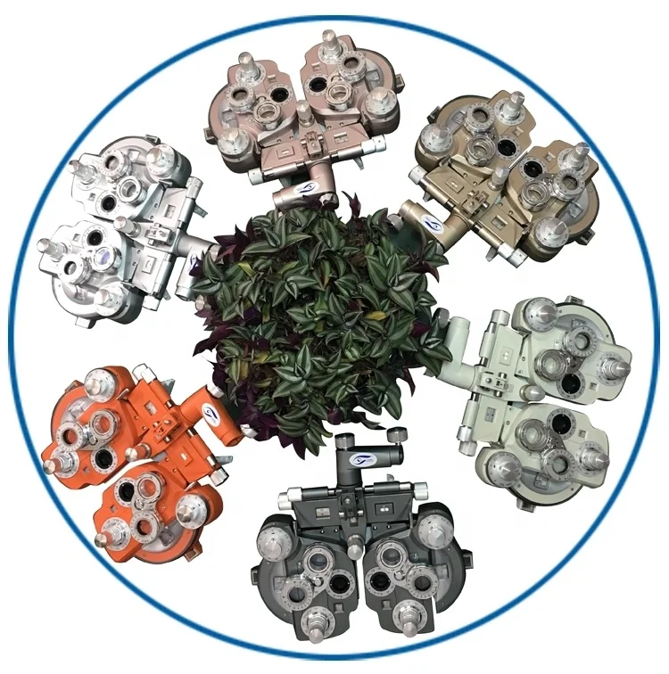 China ML-500 Manual Phoropter Colorful Design Optics Instrument with 1-Year Warranty