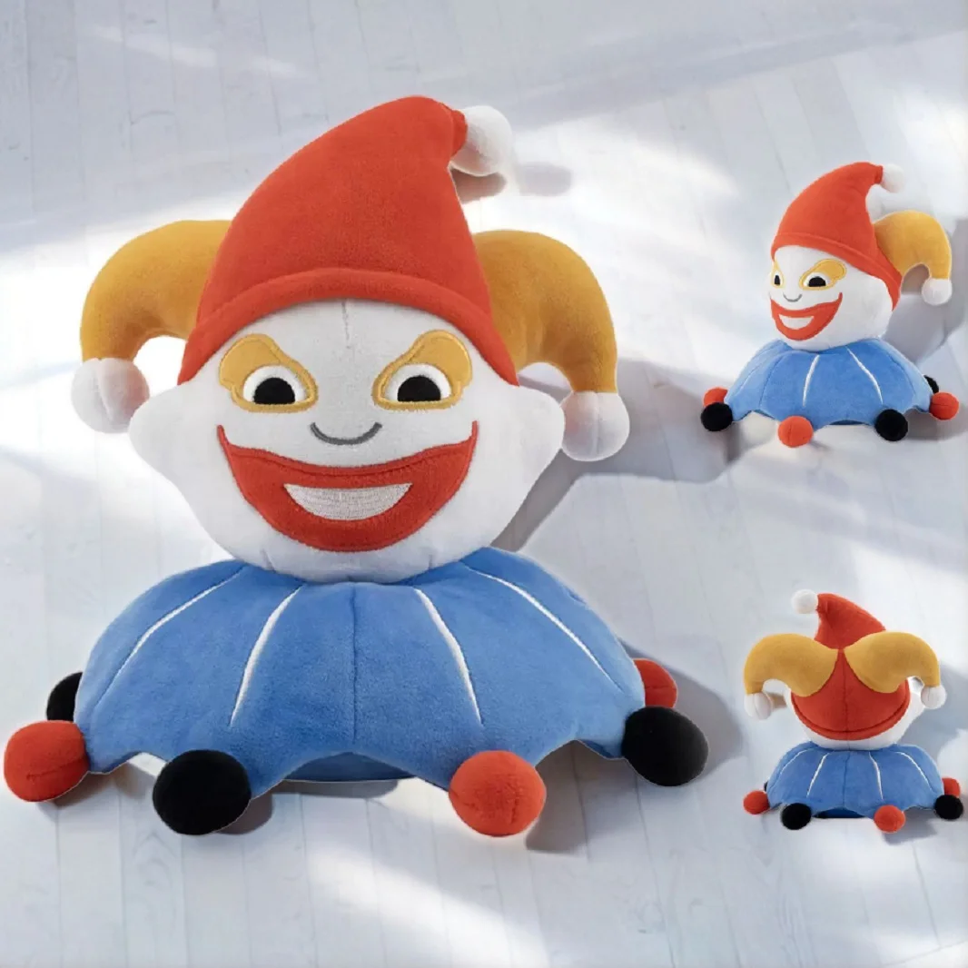 

Горячая плюшевая игрушка Balatro Jimbo Джокер Клоун, мягкая плюшевая кукла, фигурка, подушка, игра в покер, косплей, игрушка на заказ, подарок для взрослых и детей