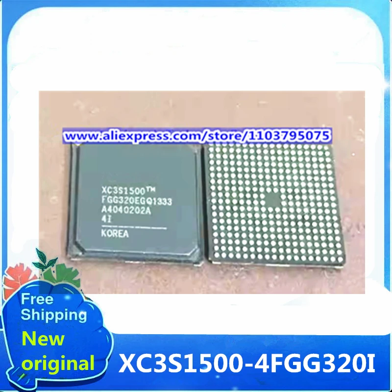 

1 шт./лот, 100% новый оригинальный XC3S1500-4FGG320I XC3S1500-FGG320 XC3S1500 BGA на складе