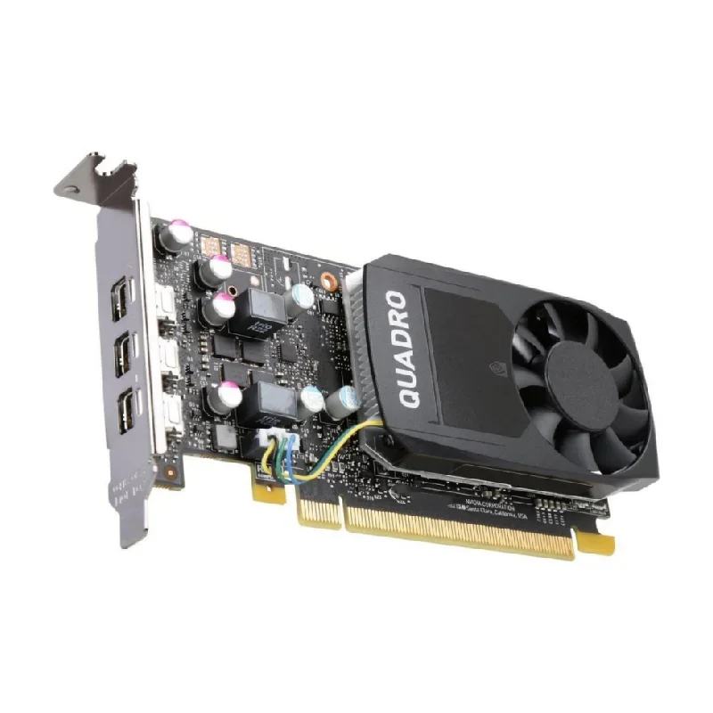 Original Quadro P400 2GB Professional Graphics Card 3 * MINI DP 4K 5K for Design Drawing Clip