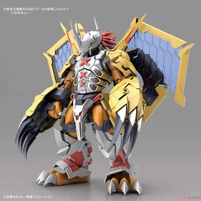 In Stock Original Bandai Figure-rise Standard Amplified Digimon Adventure War Greymon Anime Action Model PVC Collection Toy