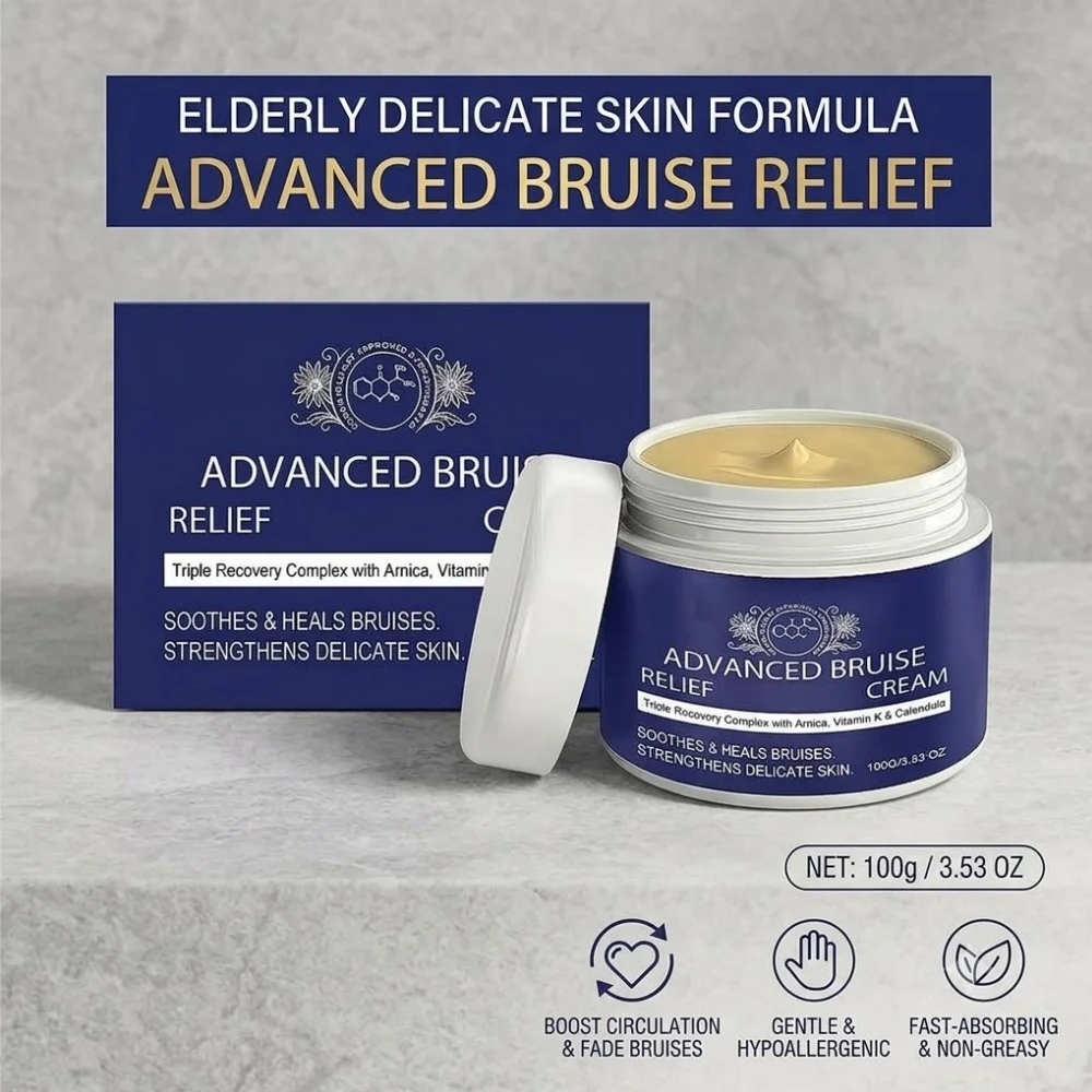Elderly Thin Skin Bruise Relief Cream Soothing Pain Removal Cream Sensitive Skin Nourishing Repair Care Ointment 100g