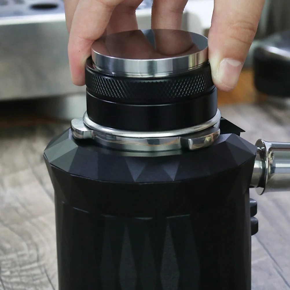 

1Pcs Professional Coffee Tamper Stainless Steel Dosing Funnel Hammer Smooth Surface for Comfortable Grip and Flavor Enhancement