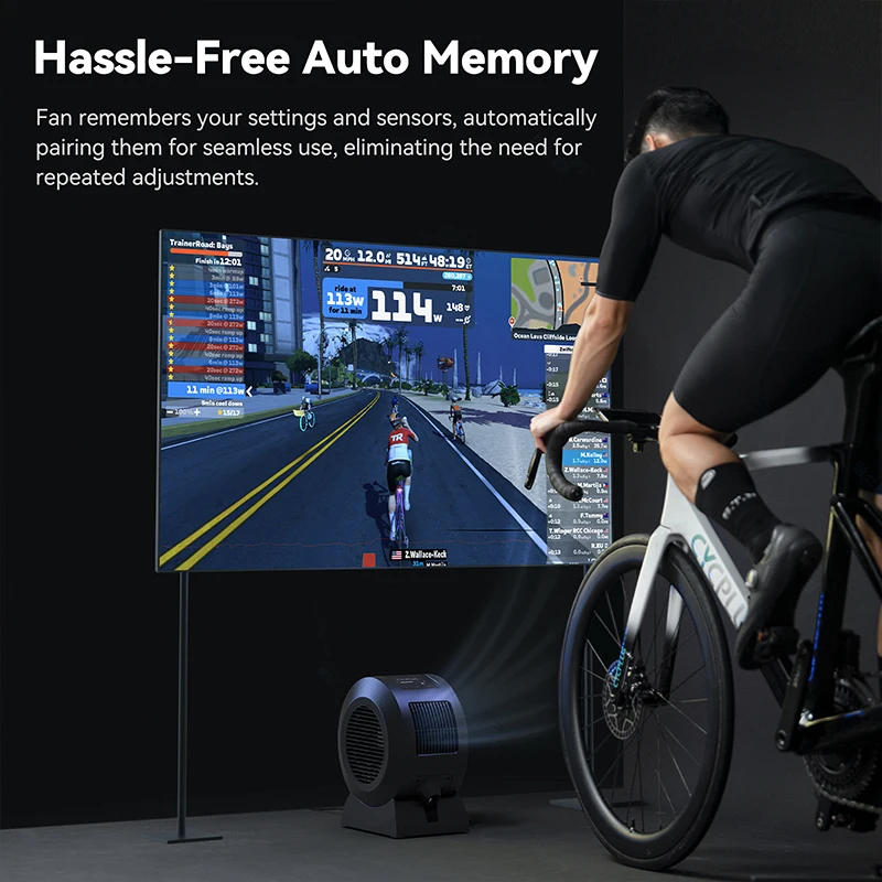 CYCPLUS Electric Cooling Fan for Indoor Cycling Trainer