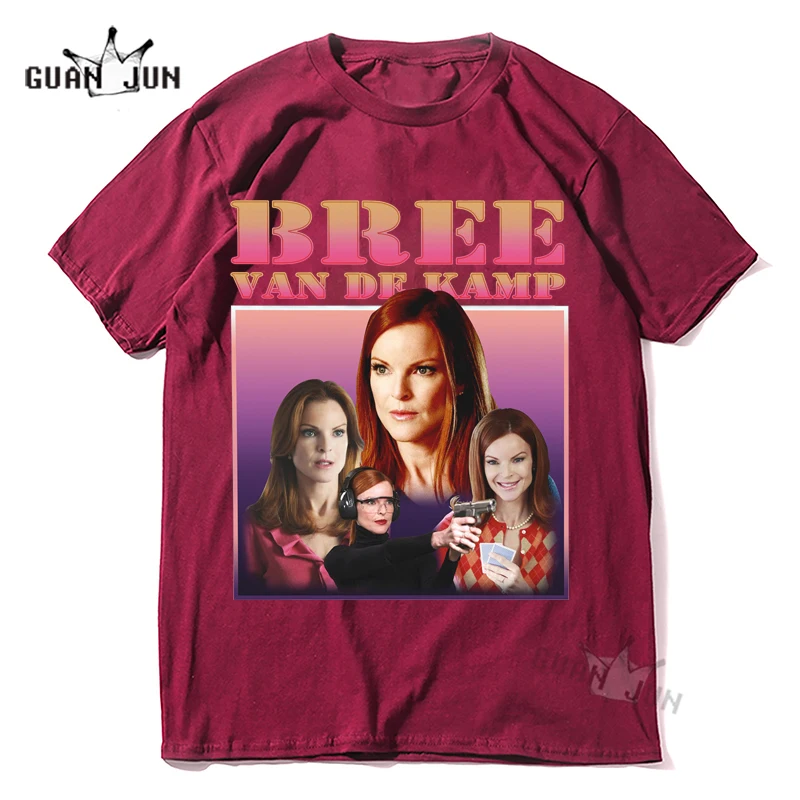 Bree Van De Kamp Homage T-shirt For Women Desperate Housewives Fans Men\'s Unisex Print T Shirt TV Comedy Series Funny Tees