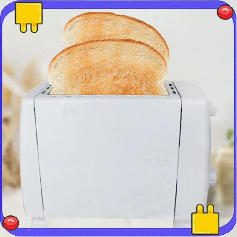 

L56A-2 ломтики слоты из нержавеющей стали автоматический электрический тостер для хлеба мини-бытовая машина для выпечки хлеба для завтрака вилка европейского стандарта