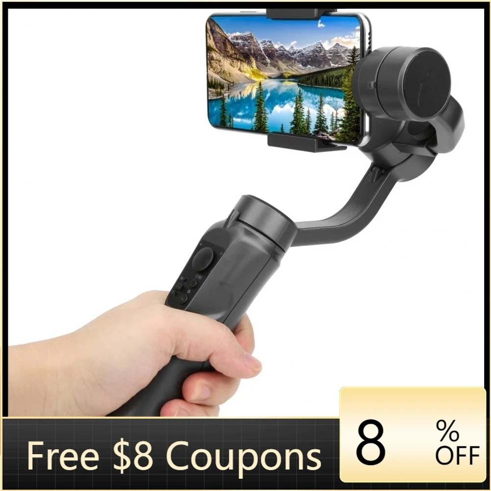 

F6 3 Axis Gimbal Handheld Stabilizer Action Holder Anti Shake Video Record Smartphone Gimbal Stabilizer for Phone