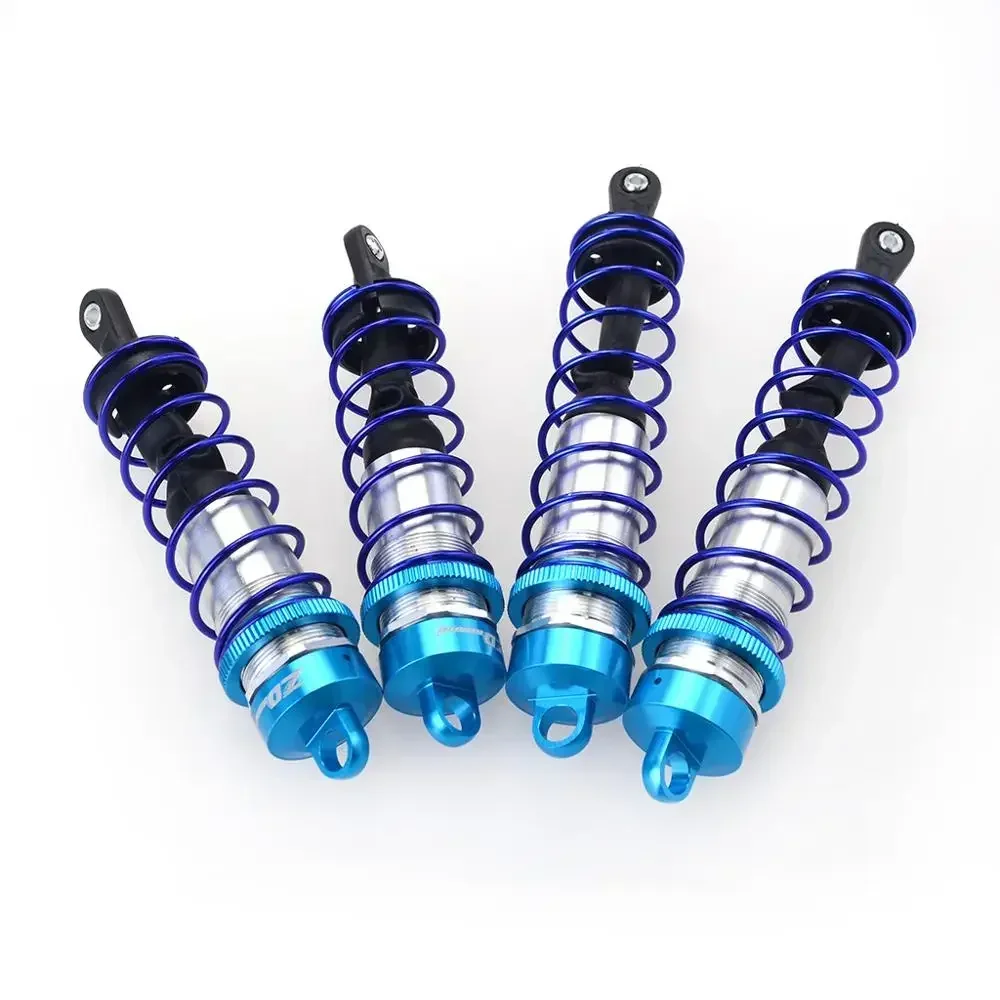 4Pcs 120mm Front & 143mm Rear Shock Absorber Damper Suspension for 1/8 JLB HSP EM Racing DHK HPI DF-Model Truck Buggy Truggy