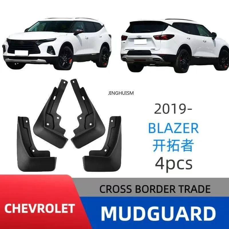 Mudguards FOR Chevrolet Chevy Blazer 2019-2024 Car Mud Flaps Splash Guards ABS Exterior Modification Accessory Anti Mud Sand
