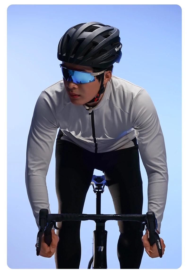 WEST BIKING Aero Beak Fahrradbrille HD-Beschichtung TR90-Rahmen Winddichte Fahrradsonnenbrille UV400-Schutz für Rennrad MTB Laufen – Detail 20