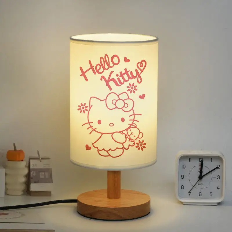Sanrio Hello Kitty Nachtlicht, niedlicher Cartoon, neuer Stil, Schlafzimmer, modisch, warm, für Kinder, Kawaii, Mädchen, Urlaubsgeschenk, heißer Verkauf, günstig