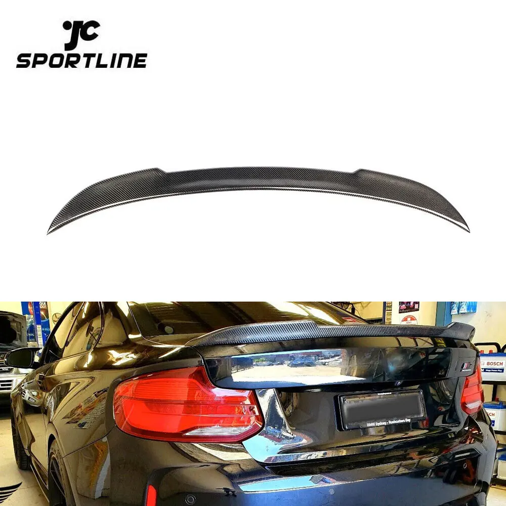 

Carbon Fiber F22 M235i Trunk Lid Spoiler For BMW F87 M2 F22 220i 228i M Sport 14-18