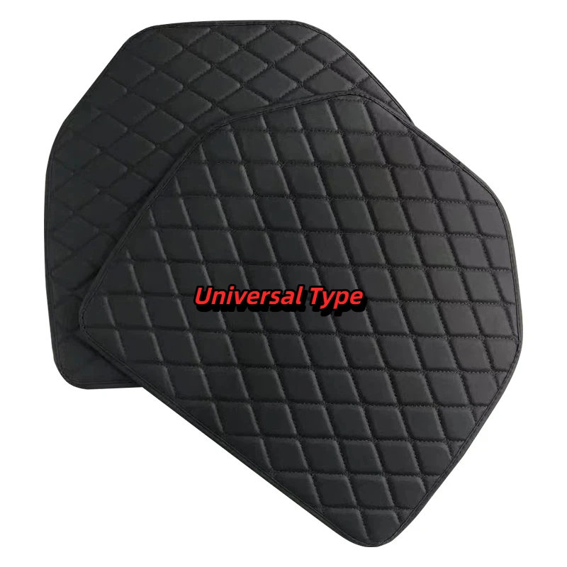 Universal Car Floor Mats 4PCS PU Leather Front Rear Full Set Car Carpet Waterproof Auto Foot Pad Car Accessories Interior