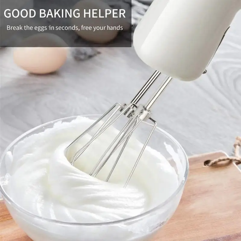 2pcs Stainless Steel Mixing Rods Blender Head Eggs Cream Flour Cake Stirrer Whisk For KHM2B W10490648 KHM926 Hand Mixer Beaters