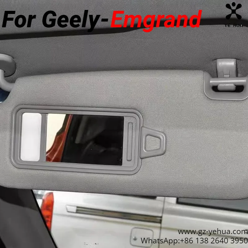 For GEELY EMGRAND 2022-2024 Sun Visor Makeup Mirror Automobiles Parts Accesorios Para Auto Tools