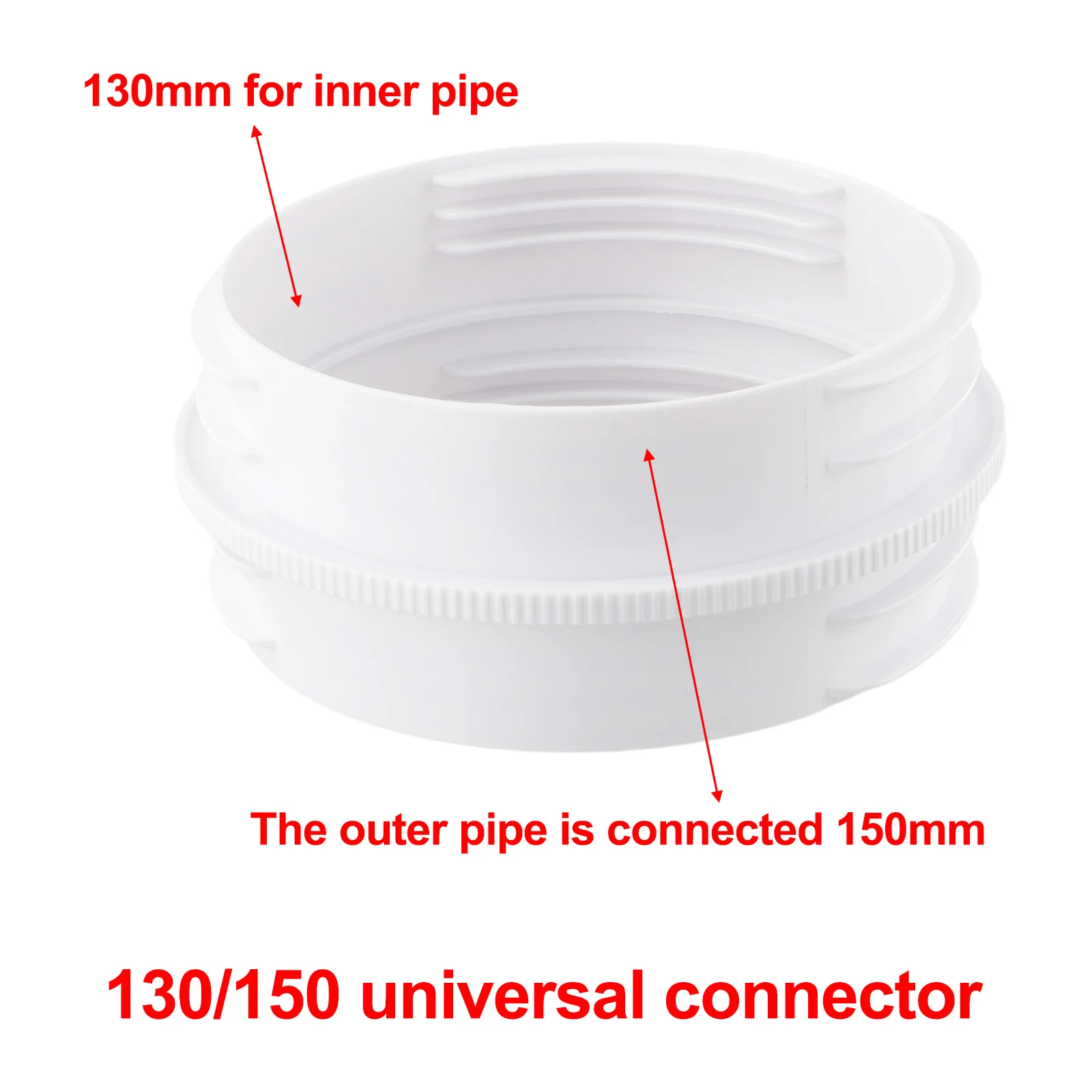 

Connector EXCELLENT CRAFT Exhaust Hose Connector AC Exhaust Duct Clockwise And Counter Clockwise Exhaust Pipes