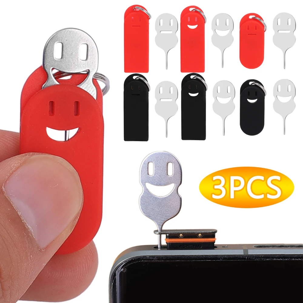 Universal Metal Pin Ejecting Smartphone Phone Use Tools Phone Key Tool Eject Pin Removal Card Adapters for IPhone Samsung Xiaomi