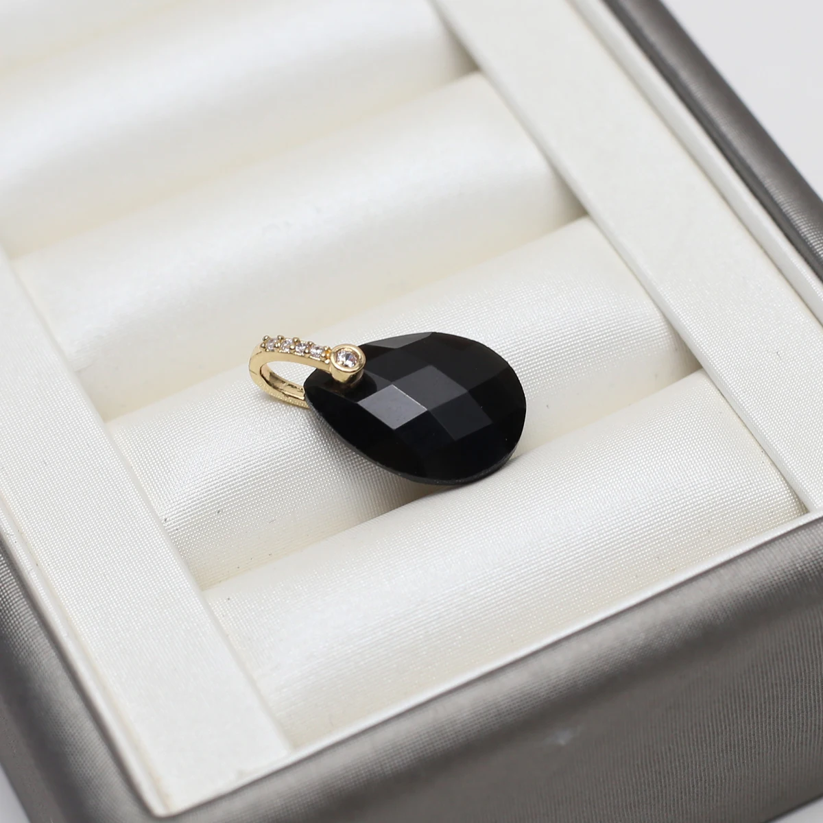 2 قطعة المعلقات الحجر الطبيعي الأوجه جمشت النمر عين السحر لصنع المجوهرات Diy بها بنفسك النساء قلادة أقراط اكسسوارات #3