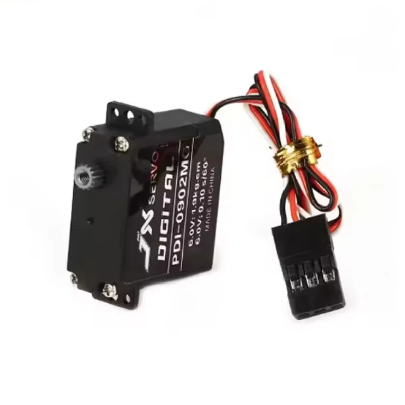 JX PDI-0902MG 9.4g أجهزة رقمية بدون قلب-1.4kg-cm@4.8V 1.9kg-cm@6V 2.6kg-cm@7.4V، 330 هرتز 2BB 0.07-0.12sec/60 ° سامسونج RC سيرفو #5