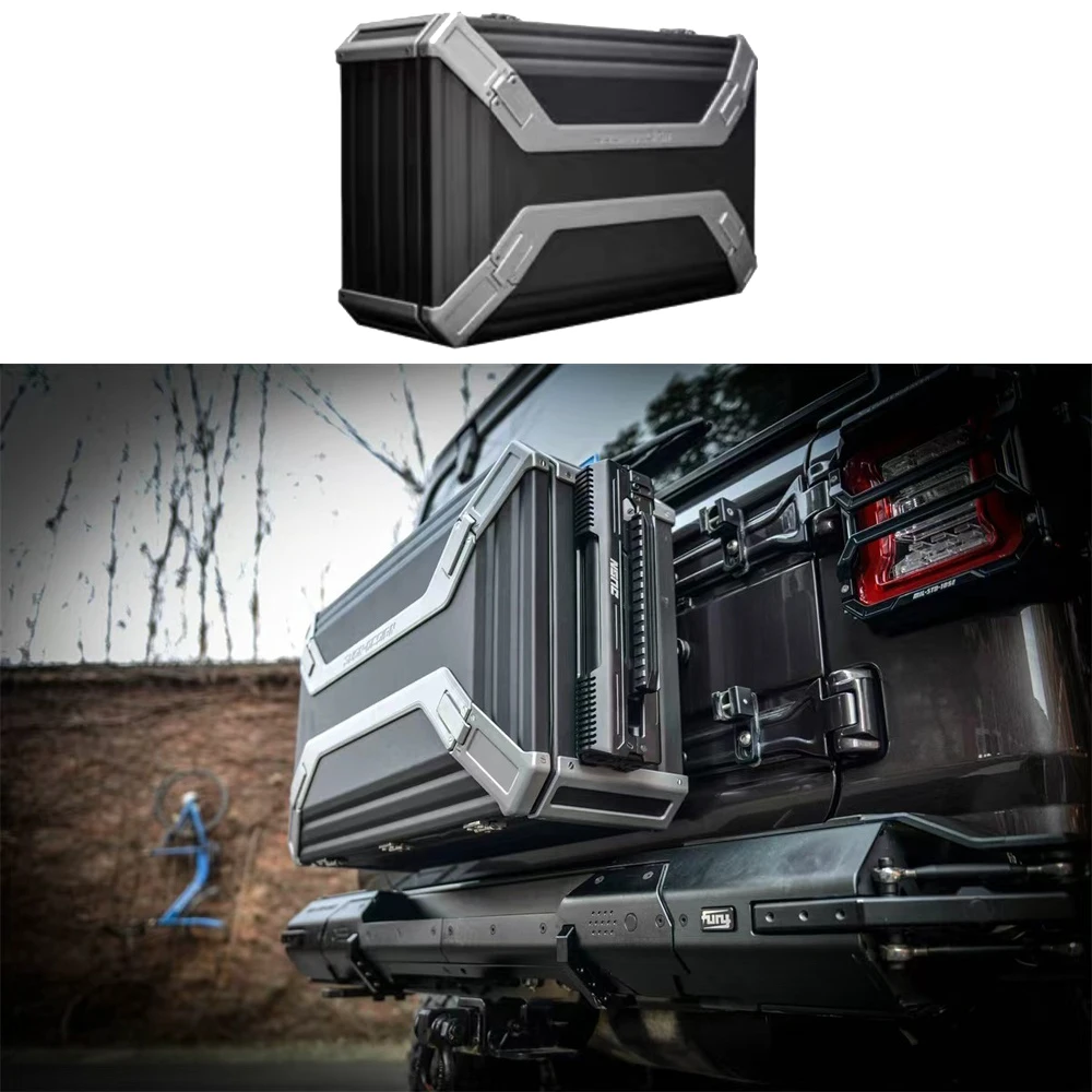 

Lantsun JL1340 Tailgate Storage Box Aluminum Alloy Tool Bag Multi-Functional Organizer for Jeep for Wrangler JL/JK 2.0T