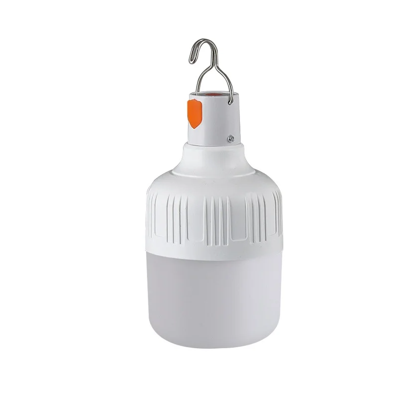 Lâmpada LED Recarregável por USB com Gancho, Luz de Emergência Portátil para Camping, Pesca, Caminhadas e Segurança