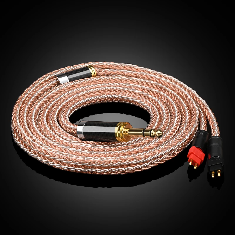 ATAUDIO HIFI HD600 Verbesserte Kopfhörer Kabel OCC Silber Gemischt 4,4 XLR Ausgewogene 16 Core OCC Kopfhörer Für Sennheiser HD580 HD650 HDxxx 4