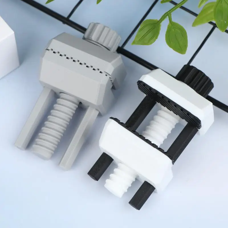 Mini Vise Klem Kecil dengan Tinggi yang Dapat Disesuaikan dan Basis Kokoh untuk Penjepit Miniatur, Pembuatan Model, Perbaikan Elektronik, Bengkel Hobi