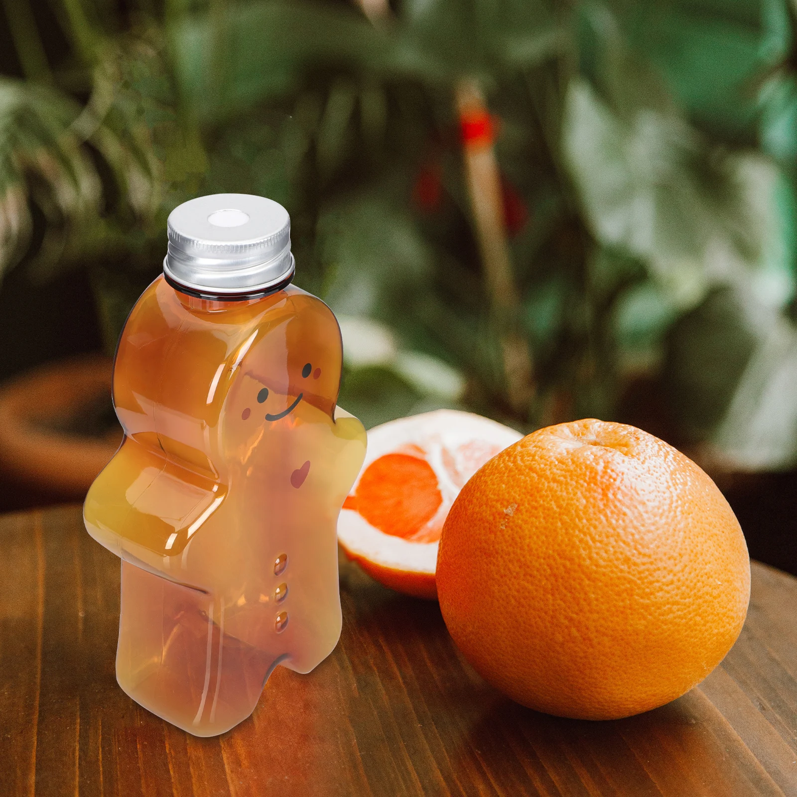 

10 Pcs Drink Bottles Juice Containers Home made Beverages Transparent Plastic Milk Storage Bottle Safe Smooth Edges