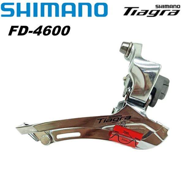 Shimano Tiagra Fd-4600 10 Speed Front Derailleur Braze On Type Clamp 31.8mm  34.9mm 4600 Road Bicycle For Tour And Relaxing Bike - Bicycle Derailleur -  AliExpress