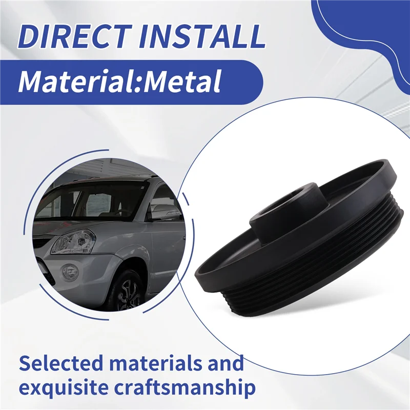 

23124-2F602 23124-2F010 Шкив демпфера коленчатого вала для Hyundai Tucson Ix35 2011-2014