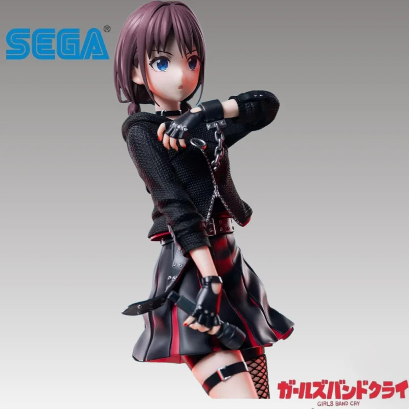 

В наличии: Оригинальная фигурка Sega Girls Band Cry Исери Нина, новая, в коробке, модель аниме-персонажа, украшение.