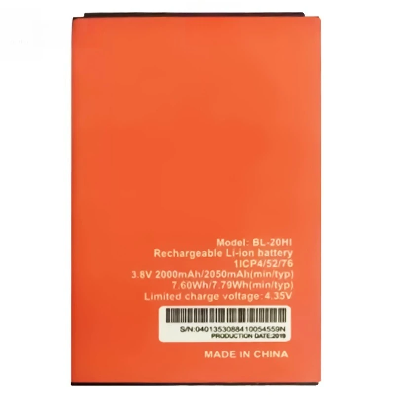بطارية 2050mAh 3.8V لـ ITEL BL-21BI BL-20HI BL-24EI BL-25BI الهاتف المحمول Batteira #4