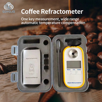 2-in-1 Auto Refractometer For Coffee Hydrometer Brix TDS Concentration Meter Tester Detector High Precision Digital Measure Tool