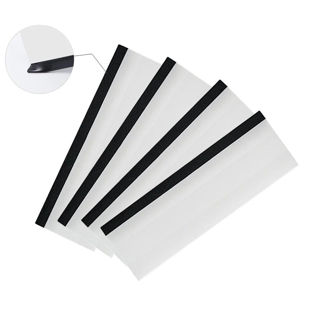 

4Pcs 6 Inch Block Squeegee with Soft Black Rubber Edge Car Window Tint Installing Scraper Car Vinyl Wrapping Application Tool