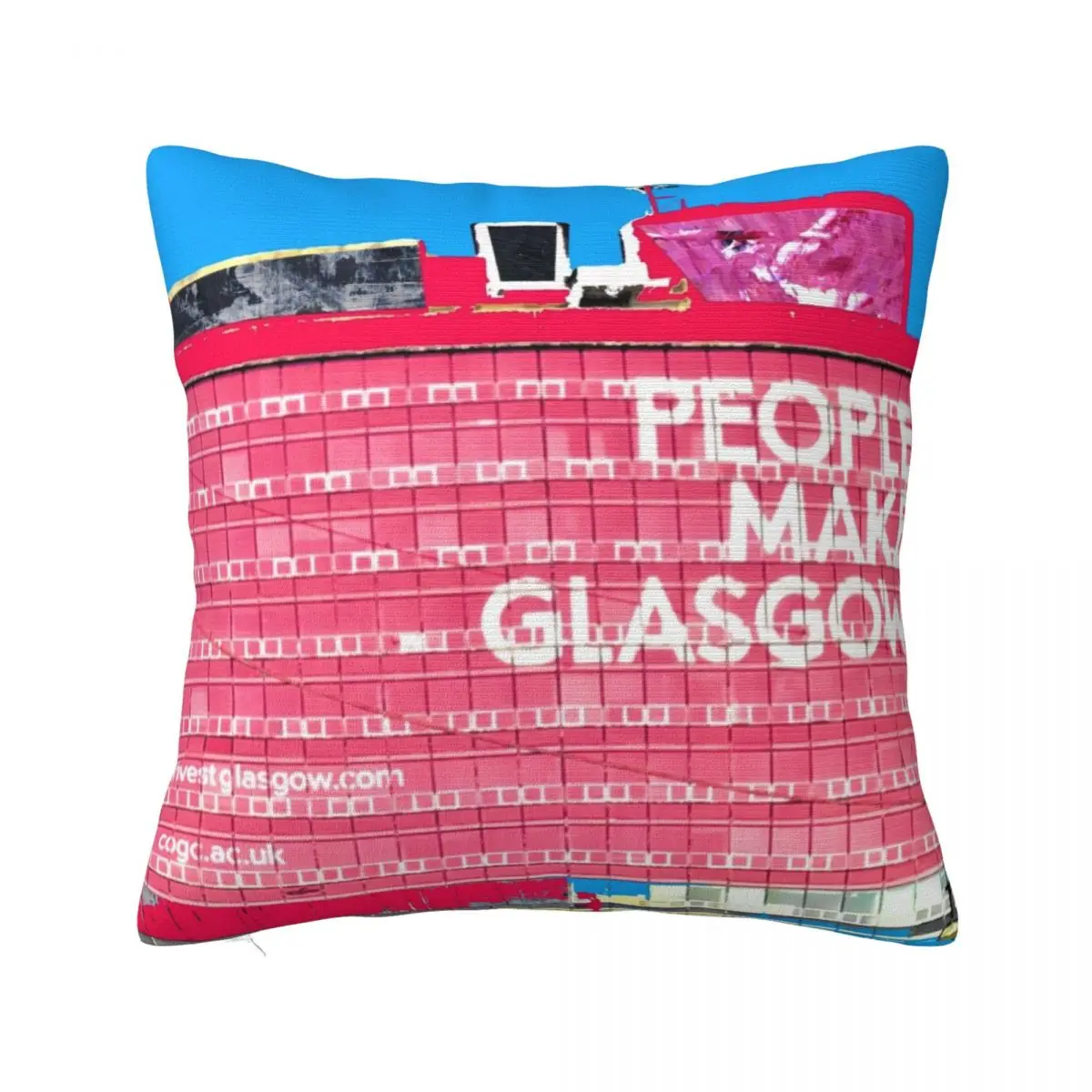 

People Make Glasgow Throw Pillow Cusions Cover Pillowcases Bed Cushions autumn decoration christmas ornaments 2024