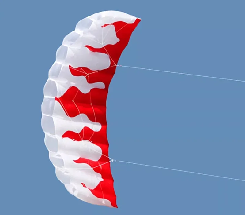 Gratis Verzending Vlam Dual Line Stunt Power Vlieger Vliegende Zachte Vlieger Drachen Aufblasbar Vlieger Gigantische Spellen Buiten Vliegers Groot Formaat Plezier