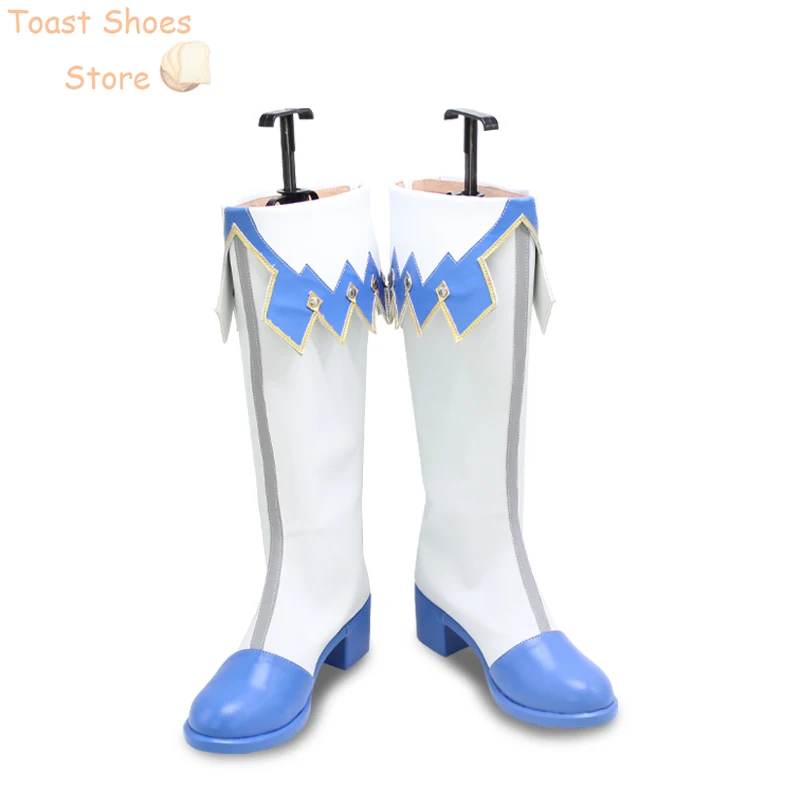 Tenma Tsukasa Cosplay Schoenen Spel Project Sekai Kleurrijke Podium Cosplay Rekwisieten Pu Schoenen Halloween Carnaval Laarzen Kostuum Prop